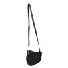 Dior  Pochette Saddle shoulder bag  in black leather - Detail D3 thumbnail