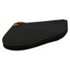 Dior  Pochette Saddle shoulder bag  in black leather - Detail D4 thumbnail