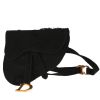 Dior  Pochette Saddle pouch  in black canvas - 00pp thumbnail