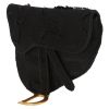 Bolsito de mano Dior  Pochette Saddle en lona negra - Detail D3 thumbnail