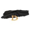 Bolsito de mano Dior  Pochette Saddle en lona negra - Detail D4 thumbnail