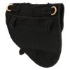 Dior  Pochette Saddle pouch  in black canvas - Detail D5 thumbnail