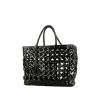 Dior  Lady Dior Edition Limitée shopping bag  in black leather - 00pp thumbnail