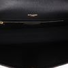 Saint Laurent  Enveloppe shoulder bag  in black quilted grained leather - Detail D8 thumbnail