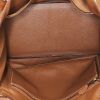 Hermès  Haut à Courroies handbag  in gold Fjord leather - Detail D2 thumbnail