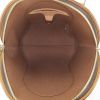 Louis Vuitton  Ellipse small model  handbag  in brown monogram canvas  and natural leather - Detail D2 thumbnail