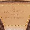 Louis Vuitton  Ellipse small model  handbag  in brown monogram canvas  and natural leather - Detail D3 thumbnail