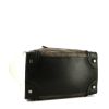Bolso bandolera Celine  Luggage en cuero negro y blanco y piel de pitón marrón - Detail D4 thumbnail