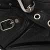 Bolso bandolera Balenciaga  Cagole en cuero negro - Detail D1 thumbnail