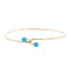 Tiffany & Co  bracelet in 14 carats yellow gold and turquoise - 00pp thumbnail