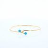 Tiffany & Co  bracelet in 14 carats yellow gold and turquoise - 360 thumbnail