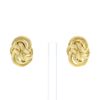 Tiffany & Co   1970's earrings for non pierced ears in yellow gold - 360 thumbnail