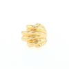 Vintage  ring in 9 carats yellow gold - 360 thumbnail
