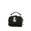 Miu Miu   shoulder bag  in black quilted leather - 00pp thumbnail