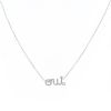 Dior Oui necklace in white gold and diamonds - 00pp thumbnail