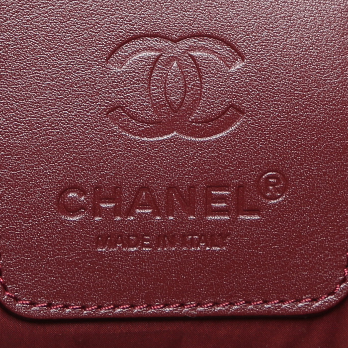 Sac cabas Chanel Coco Cocoon en toile matelassée noire - Detail D3