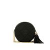 Chanel  Vintage handbag  in black satin - 360 thumbnail
