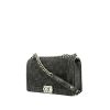 Chanel  Boy shoulder bag  in black denim canvas - 00pp thumbnail