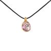 Pomellato Arabesques pendant in pink gold and amethyst - 00pp thumbnail