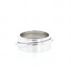Dinh Van Ariane medium model ring in white gold - 360 thumbnail