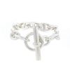 Bracciale Hermès Chaine d'Ancre modello grande in argento - 00pp thumbnail
