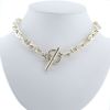 Collar Hermès Chaine d'Ancre modelo mediano de plata - 360 thumbnail