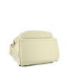 Bottega Veneta   backpack  in white intrecciato leather  and white leather - Detail D4 thumbnail