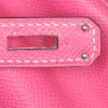 Hermès  Kelly 35 cm handbag  in pink epsom leather - Detail D5 thumbnail