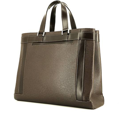 Louis Vuitton  Kazbek handbag  in brown taiga leather