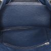 Hermès  Birkin 30 cm handbag  in blue togo leather - Detail D2 thumbnail