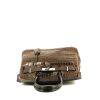Bolso de mano Hermès  Birkin 30 cm en cocodrilo niloticus marrón - 360 Front thumbnail