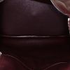 Hermès  Lindy 30 cm handbag  in burgundy leather - Detail D2 thumbnail