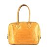 Hermès  Plume handbag  in beige porosus crocodile - 360 thumbnail