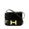 Bolso de mano Hermès  Constance en cocodrilo negro - 360 thumbnail