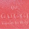 Bolso de mano Gucci  Boston en lona Monogram beige y cuero rojo - Detail D3 thumbnail