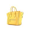 Bolso de mano Celine  Luggage en cuero amarillo - 00pp thumbnail