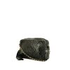 Bolso bandolera Chanel  Vintage en cuero acolchado negro - 00pp thumbnail