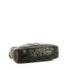 Chanel  Vintage shoulder bag  in black quilted leather - Detail D4 thumbnail