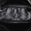 Chanel  Vintage shopping bag  in black quilted leather - Detail D2 thumbnail