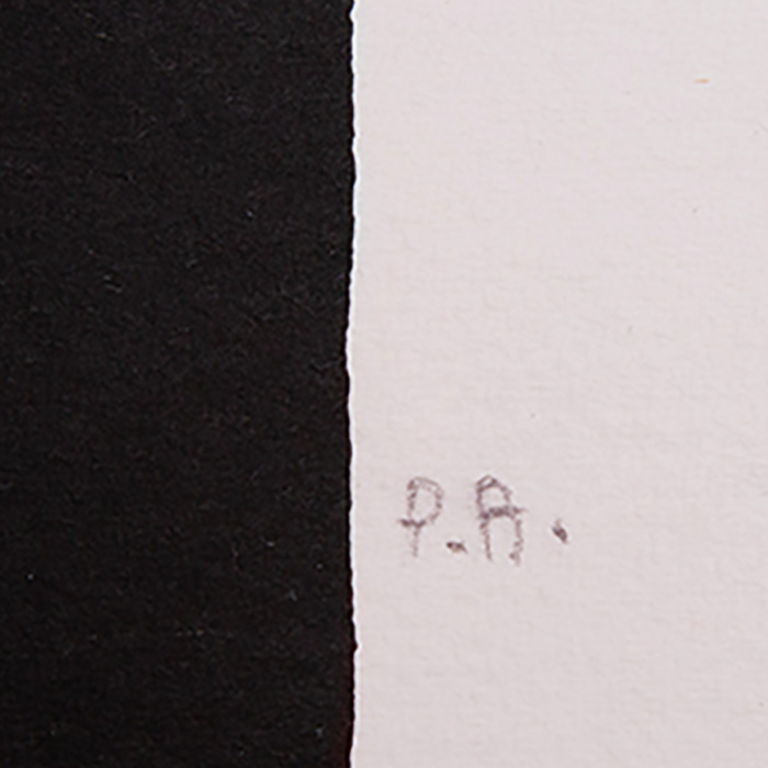 Eduardo Chillida (1924-2002), Barcelona I - 1971, Lithograph on paper - Detail D3