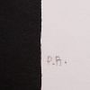Eduardo Chillida, "Barcelona I", lithograph in black on paper, signed, annotated "PA", of 1971 - Detail D3 thumbnail