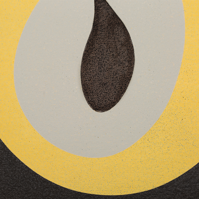 Jean Arp, "Soleil recerclé", woodcut in colors on Auvergne paper, signed and numbered, of 1966 - Detail D1