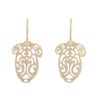 Paire de pendants d'oreilles Pomellato Ming moyen modèle en or rose - 00pp thumbnail
