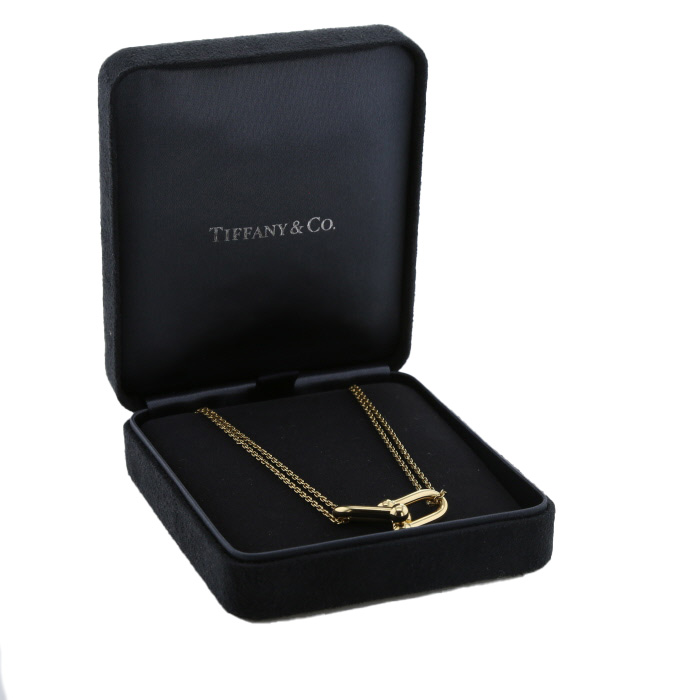 Tiffany & Co City HardWear necklace in yellow gold - Detail D2
