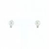 Paire de boucles d'oreilles Tiffany & Co Signature Pearls en or blanc, perles de culture et diamants - 360 thumbnail