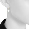 Paire de boucles d'oreilles Tiffany & Co Olive Leaf en or jaune et topaze - Detail D1 thumbnail