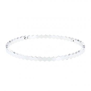 Bracelet ouvrant Chaumet Bee my Love en or blanc
