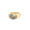 Vintage  ring in yellow gold and Baccarat crystal - 00pp thumbnail