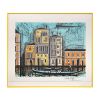 Bernard Buffet, "The Dario and Barbaro Palace", from the "Venise" album, lithograph in colors on paper, signed, annotated EA (AP) and framed, of 1986 - 00pp thumbnail