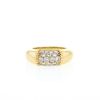 Van Cleef & Arpels Philippine ring in yellow gold and diamonds - 360 thumbnail